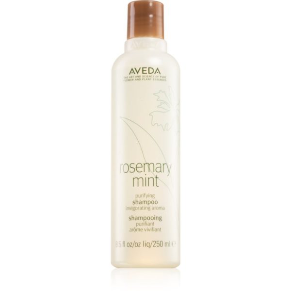 Aveda Rosemary Mint Purifying Shampoo curatarea profunda a scalpului pentru stralucire 250 ml