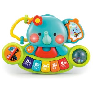 Bo Jungle B-E’L’E’Phant Piano jucărie cu activități 6 m+ 1 buc