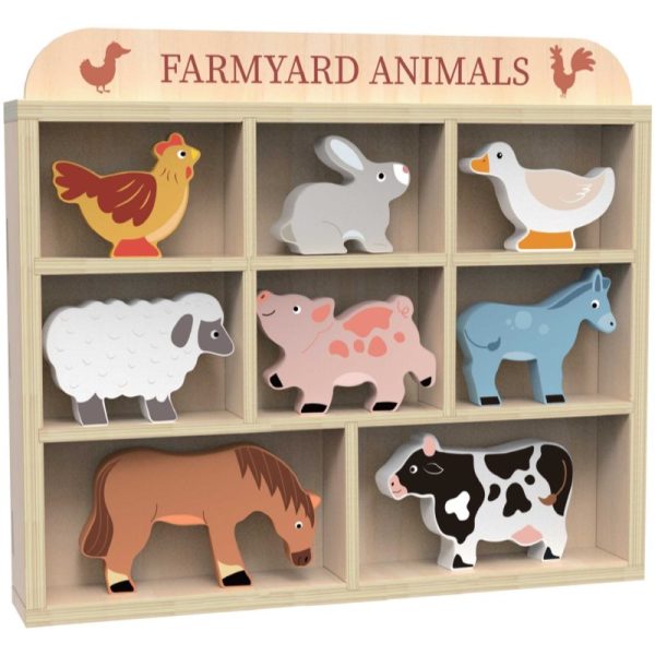 2Kids Toys Farmyard Animals set de jucării 3y+ 8 buc-Țena