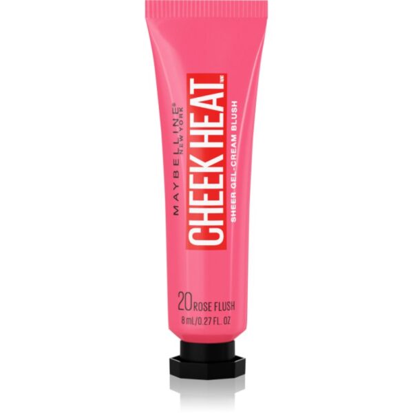 MAYBELLINE NEW YORK Face Studio Cheek Heat blush cremos culoare 20 Rose Flash 10 ml