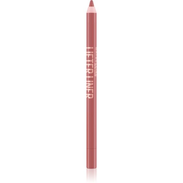 MAYBELLINE NEW YORK Lifter Liner creion contur buze cu efect de hidratare culoare 007 Big Lift 1.2 g