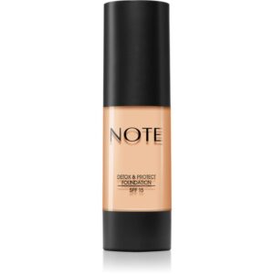 Note Cosmetique Detox & Protect machiaj lichid cu un finisaj mat SPF 15 culoare 01 Beige 30 ml