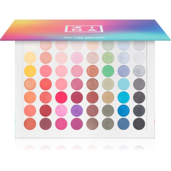 3INA All The Colors paleta farduri de ochi 58 g-ro
