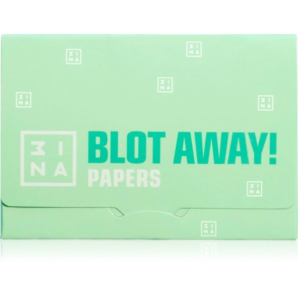 3INA Blot Away Papers foițe cu efect matifiant-Țena