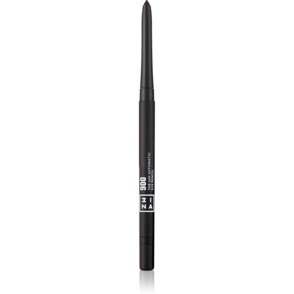 3INA The 24H Automatic Eye Pencil dermatograf persistent culoare 900 - Black 0