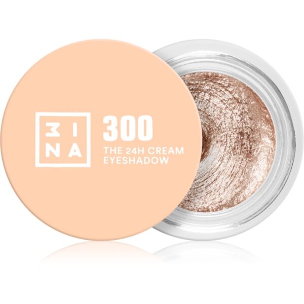 3INA The 24H Cream Eyeshadow fard de pleoape cremos culoare 300 Pink nude 3 ml-Țena