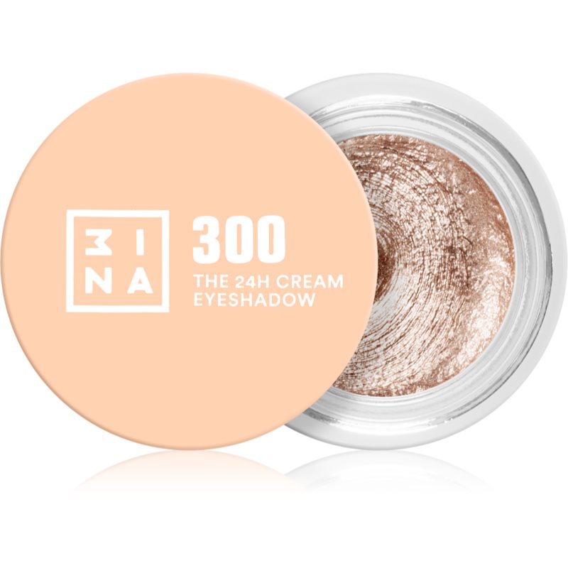 3INA The 24H Cream Eyeshadow fard de pleoape cremos culoare 300 Pink nude 3 ml-Țena