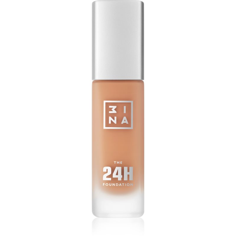 3INA The 24H Foundation machiaj matifiant de lungă durată culoare 618 Sand 30 ml-ro