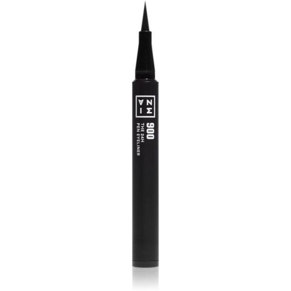 3INA The 24H Pen Eyeliner Mini dermatograf rezistent culoare 900 - Black 0