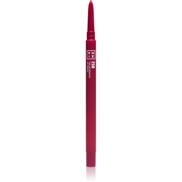 3INA The Automatic Lip Pencil creion contur buze culoare 250 - Wine red 0.35 g-Țena