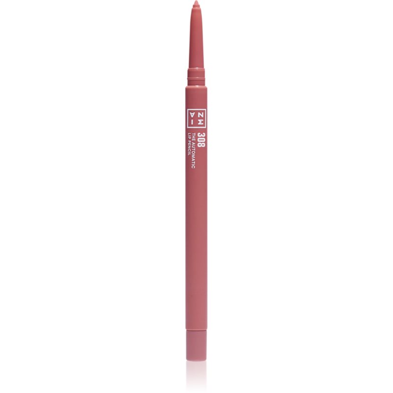 3INA The Automatic Lip Pencil creion contur buze culoare 308 - Brownish pink 0.35 g-ro