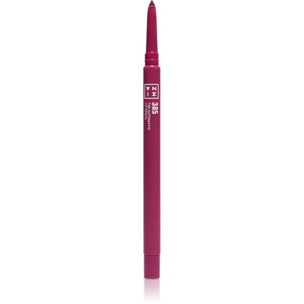 3INA The Automatic Lip Pencil creion contur buze culoare 385 - Raspberry pink 0.35 g-ro