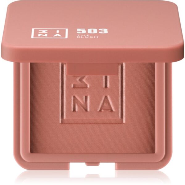 3INA The Blush fard de obraz compact culoare 503 - Nude Pink 7