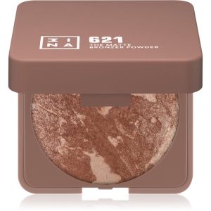 3INA The Bronzer Powder pudra compacta pentru bronzat culoare 621 Glow Sand 7 g-ro