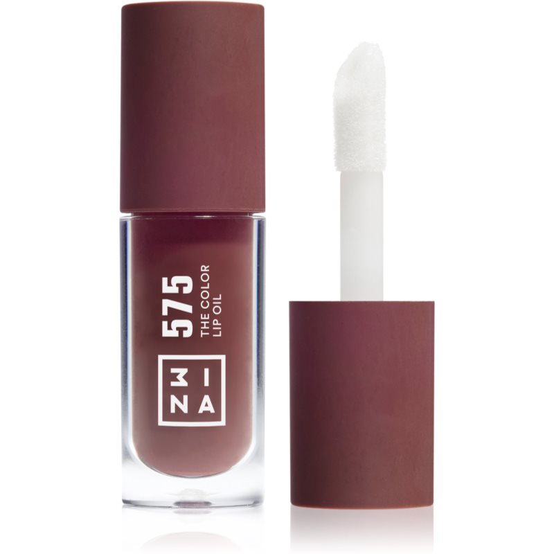 3INA The Color Lip Oil ulei hidratant de buze culoare 575 - Coffee brown