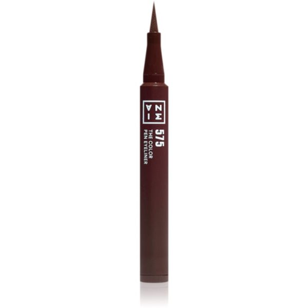 3INA The Color Pen Eyeliner Mini tuș de ochi tip cariocă culoare 575 - Brown 0