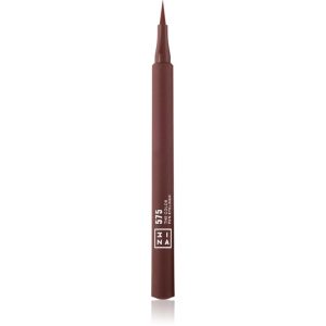 3INA The Color Pen Eyeliner tuș de ochi tip cariocă culoare 575 - Brown 1 ml-Țena