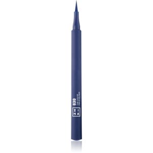 3INA The Color Pen Eyeliner tuș de ochi tip cariocă culoare 830 - Navy blue 1 ml-Țena