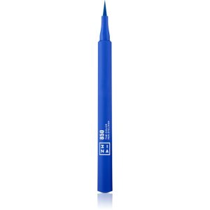 3INA The Color Pen Eyeliner tuș de ochi tip cariocă culoare 850 - Blue 1 ml-Țena