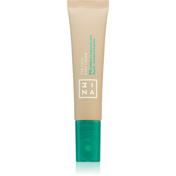 3INA The Cool Eyes Cream calmant pentru ochi cu cafeina 15 ml-Țena
