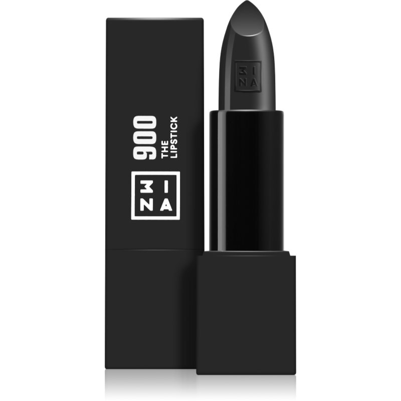 3INA The Lipstick ruj culoare 900 - Black 4