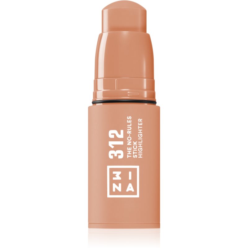 3INA The No-Rules Stick dermatograf multifuncțional pentru ochi