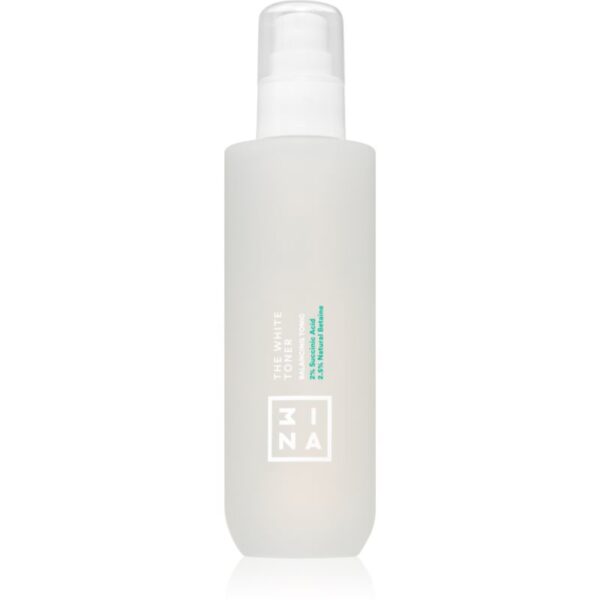 3INA The White Toner lotiune hidratanta racoritoare pentru netezirea pielii 200 ml-ro