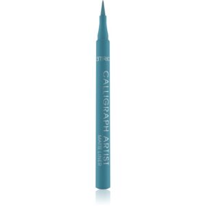 Catrice Calligraph Artist Matte tuș de ochi tip cariocă cu efect matifiant culoare 030 · Off Tropic 1,1 ml