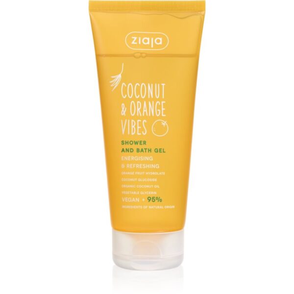 Ziaja Coconut & Orange Vibes gel de dus si baie 200 ml