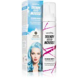 Venita Trendy Color Mousse vopsea de par sub forma de spuma fără amoniac culoare odstín No. 35 - Azure Blue 75 ml