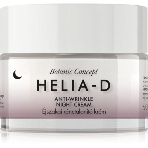 Helia-D Botanic Concept crema de noapte antirid 50 ml