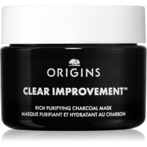 Origins Clear Improvement® Rich Purifying Charcoal Mask Masca de curățare cu cărbune 30 ml