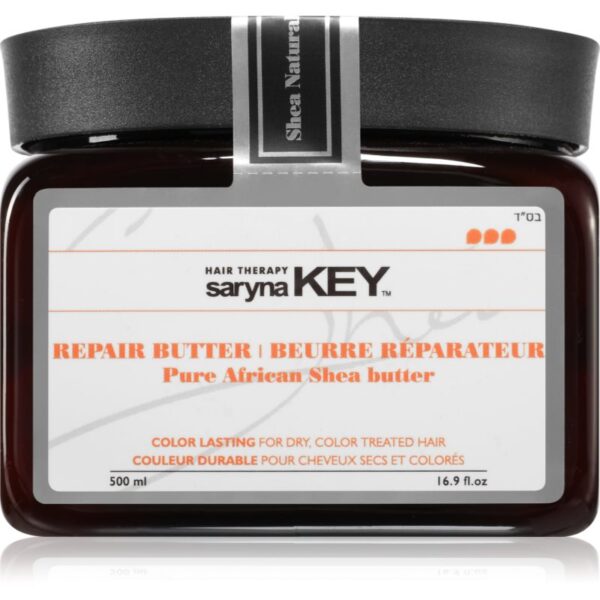 Saryna Key Pure African Shea Butter Color Lasting Masca de par unt de shea 500 ml