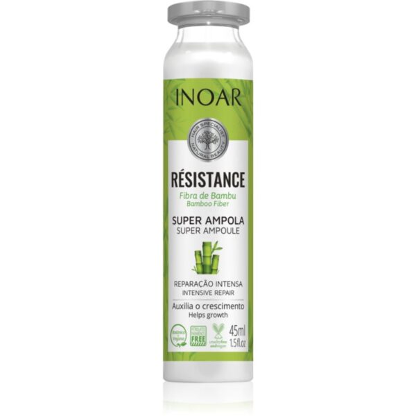 INOAR Résistance Bambu fiolă petru par fragil si fara vlaga 45 ml