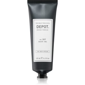 Depot 300 Hair Styling NO. 307 BLACK GEL styling gel pentru părul închis la culoare 125 ml