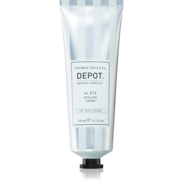 Depot 300 HAIR STYLING NO. 316 STYLING CREAM cremă de coafat pentru fermitate medie și reflexe naturale 125 ml