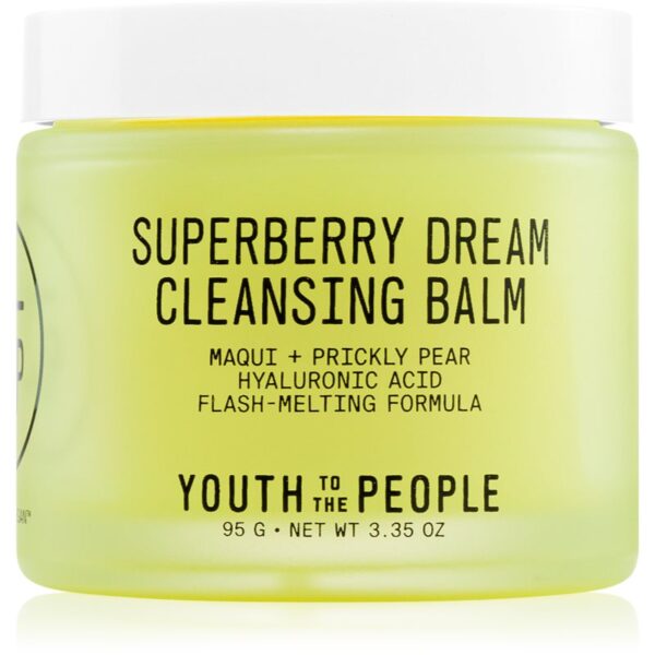 Youth To The People Superberry Dream Cleansing Balm balsam de curatare faciale 95 g