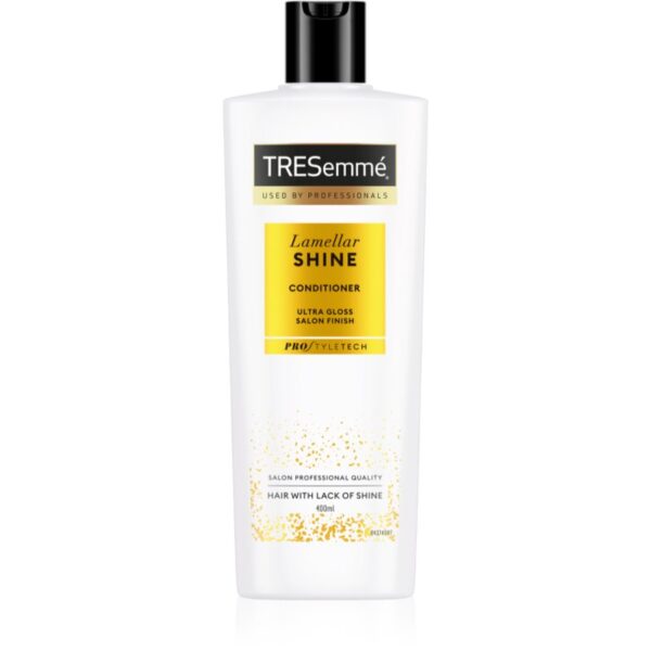 TRESemmé Lamellar Shine balsam pentru păr ușor de pieptănat cu efect iluminator 400 ml
