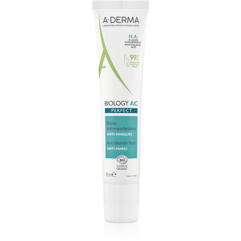 A-Derma Biology AC Perfect fluid pentru piele mixta spre grasa 40 ml-ro