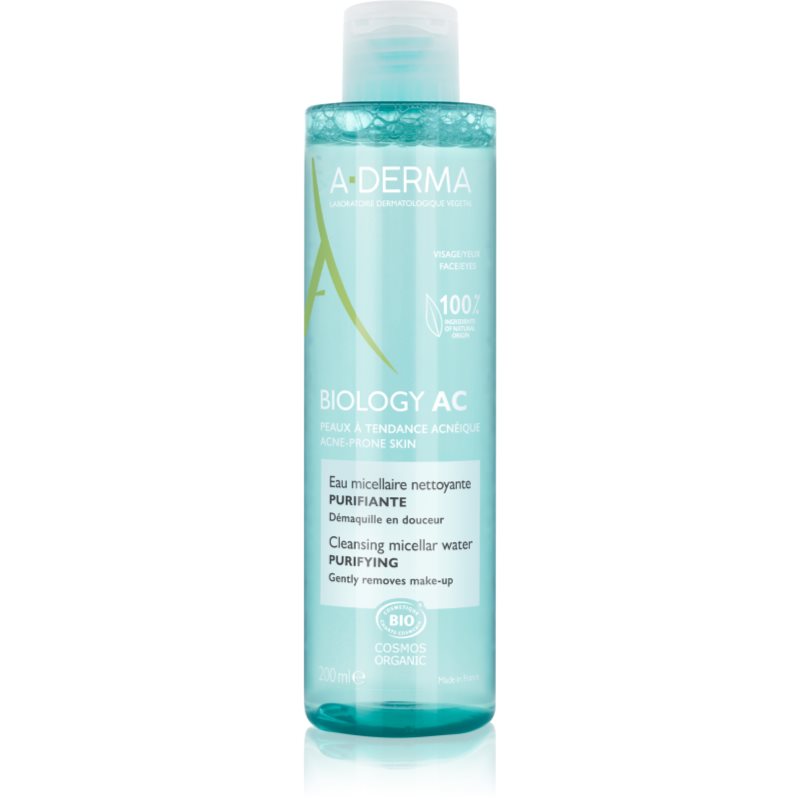 A-Derma Biology AC apa pentru curatare cu particule micele 200 ml-ro