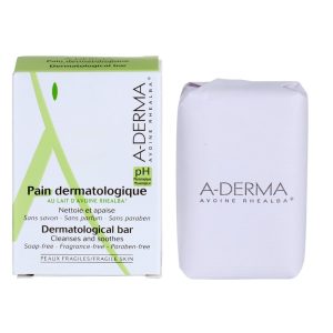 A-Derma Essentials Dermatological Bar baton dermatologic pentru curatare pentru piele sensibila si iritata 100 g-ro