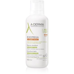 A-Derma Exomega Control Emollient Balm balsam pentru ten uscat și sensibil 400 ml-ro