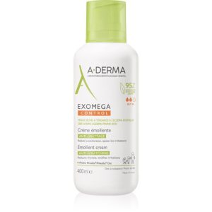 A-Derma Exomega Control Emollient Cream crema de corp pentru piele foarte sensibila sau cu dermatita atopica 400 ml-Țena