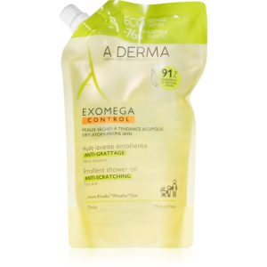 A-Derma Exomega Control Emollient Shower Oil ulei de duș emolient rezervă 500 ml-ro