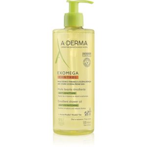 A-Derma Exomega Control Emollient shower oil ulei de duș emolient pentru piele uscata spre atopica 500 ml-ro