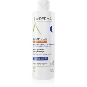 A-Derma Exomega Control Soothing Bath Anti-Scratch baie calmanta impotriva iritatiilor si mancarimilor 200 ml-ro