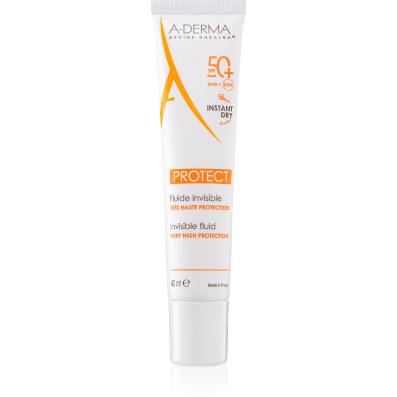 A-Derma Protect Invisible Fluid protective fluid SPF 50+ 40 ml-ro