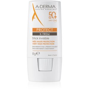A-Derma Protect X-Trem Invisible Stick stick protector pentru zonele sensibile SPF 50+ 8 g-Țena