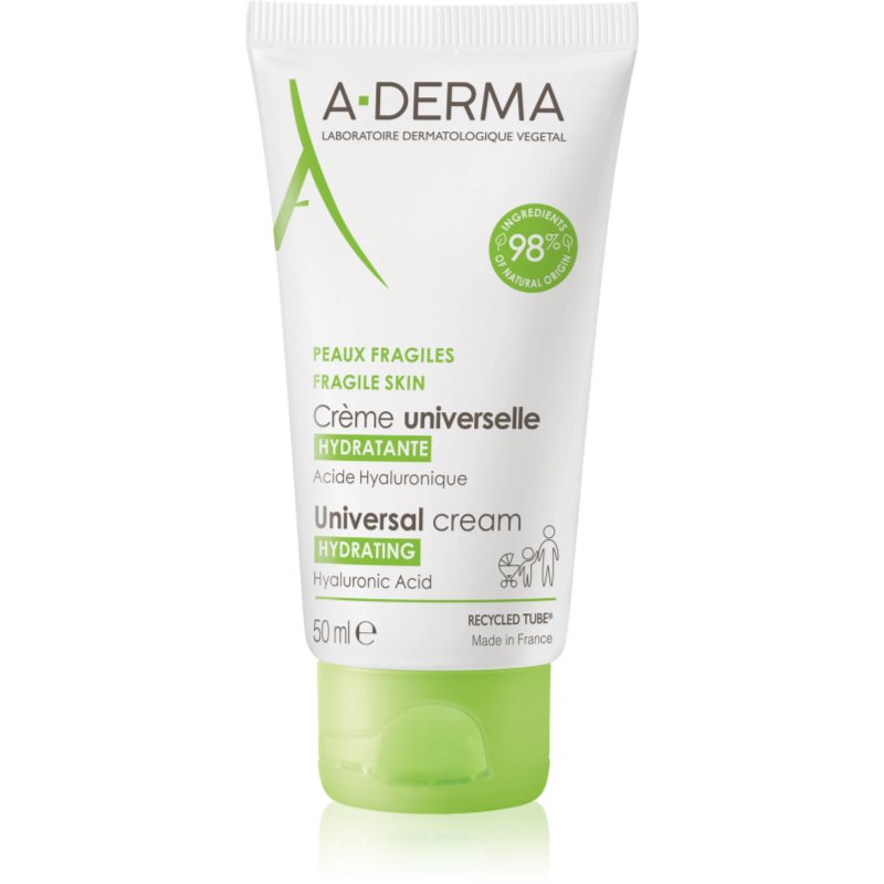A-Derma Universal Cream crema universala cu acid hialuronic 50 ml-Țena