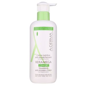 A-Derma Xera-Mega Confort Cremă nutritivă pentru față și corp pentru pielea uscata sau foarte uscata 400 ml-ro